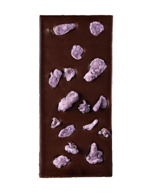 Chocolat noir violette - tablette