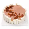 Vacherin glacé Caramel Figue avec meringue et décor caramel
