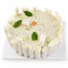 Vacherin glacé Mojito avec meringue, citron vert et menthe