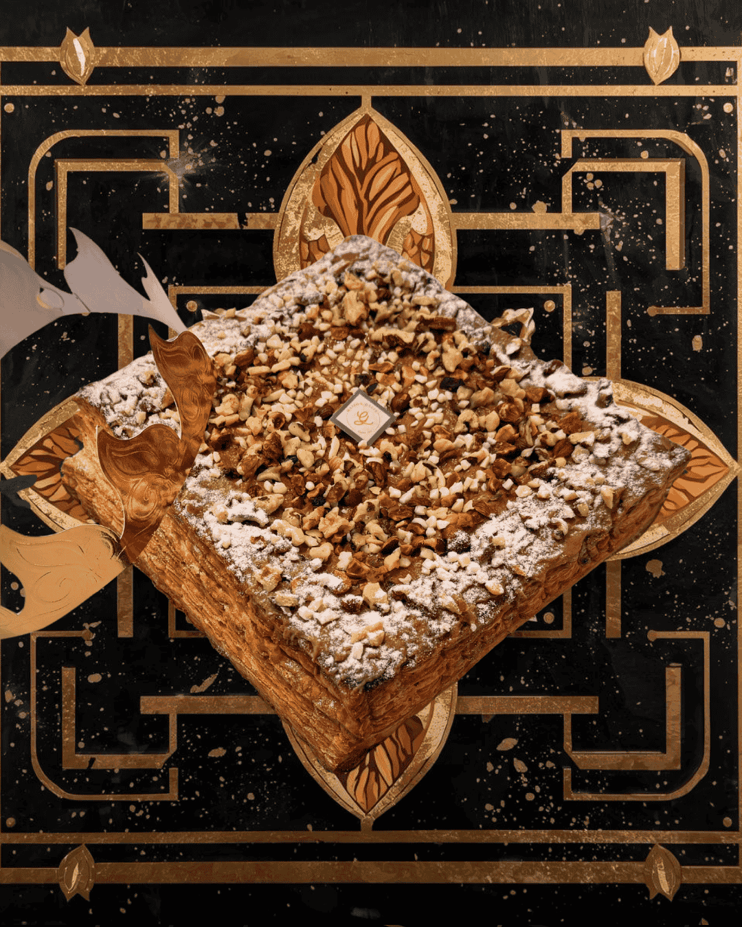 Galette signature 2026 au fruits secs