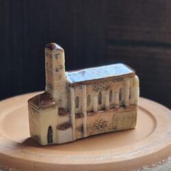 Fève représentant l'Eglise St-Laurent Carbonne